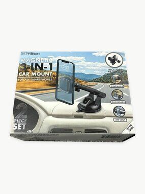 Simply tech magnetic 3 in 1 car mount for all smartphones